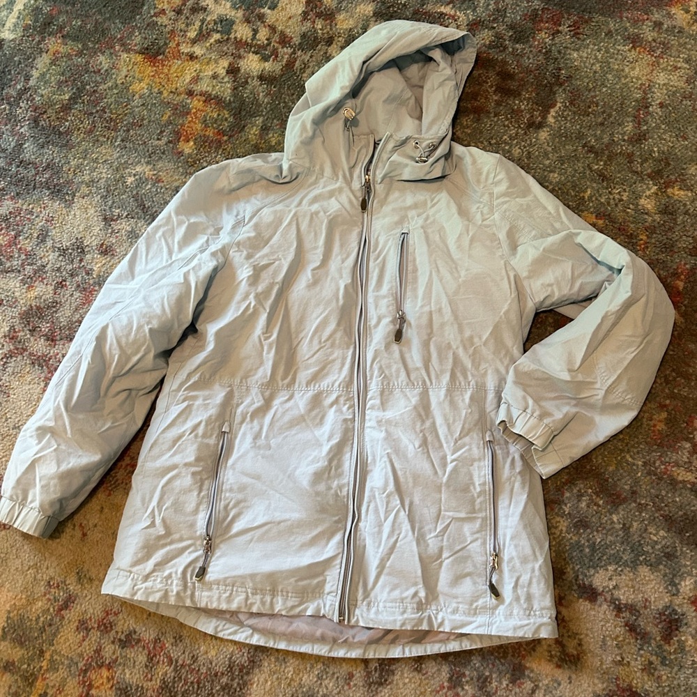 Light Blue Calvin Klein Women’s Jacket - Size Large